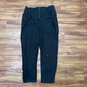 Target A New Day paper bag black pants — Dress Pants size 14